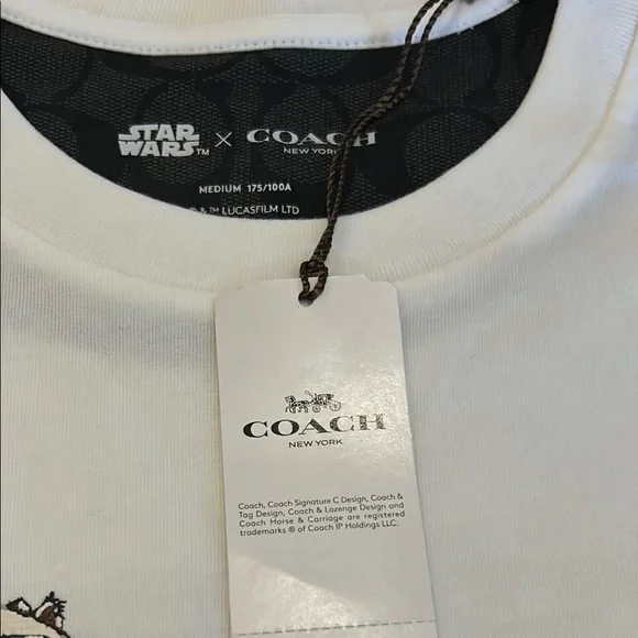 NWT Coach Graphic Star Wars Collaboration Shirt - Picture 4 of 9